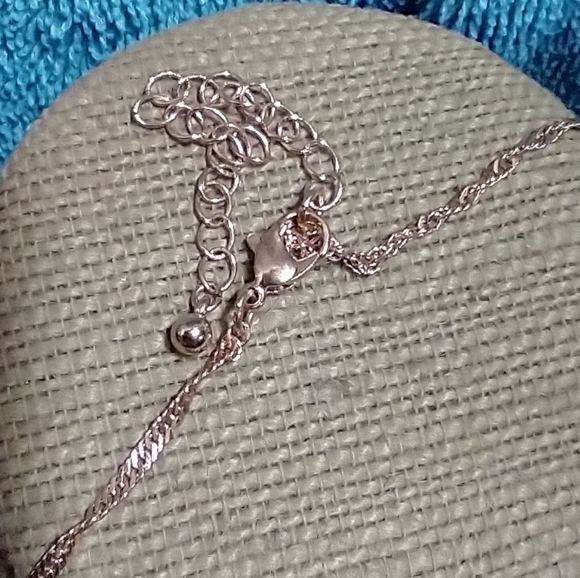 Elegant Goldtone Lariat Necklace vintage - Picture 3 of 4